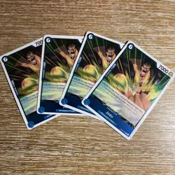 Jozu OP08-047 R X4 Playset One Piece TCG Two Legends X4 - Image 1