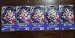 Bandai One Piece Card Game The Azure Sea's Seven Booster Packs 5x English - Image 1
