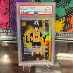 PSA 10 Monkey D. Luffy BVB One Piece ST13-003 Graded Card #3 - Image 1
