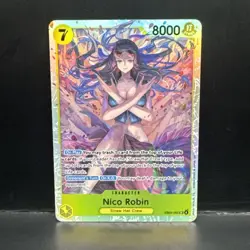 Nico Robin EB03-055. SR Super Rare Extra Booster Heroines Edition One Piece Card - Image 1
