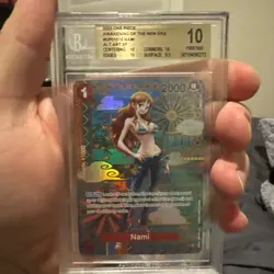 Nami SP Awakening of the New Era OP05 OP01-016 One Piece TCG English BGS 10 - Image 1