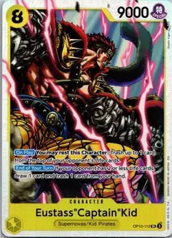 One Piece TCG • Eustass"Captain"Kid OP10-112 • Super Rare • ENG/NM - Image 1