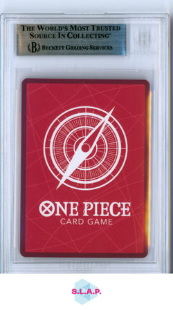 EDWARD. NEWGATE ONE PIECE OP02-001 2023 - ALT ART LEADER ENGLISH BGS 9 - Image 2