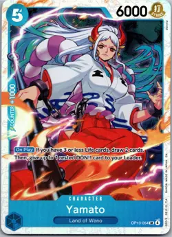 One Piece TCG • Yamato OP13-054 • Super Rare • ENG/NM - Image 1