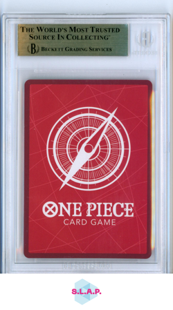 MONKEY D. LUFFY ONE PIECE OP01-003 2022 - ALT ART LEADER JAPANESE BGS 9,5 - Image 2