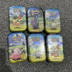 Pokemon Ascended Heroes Mini Tin bundle x6 Tins - New and Sealed ✅ - Image 1
