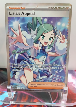 Lisia's Appeal 246/191 Surging Sparks Holo Pokemon SIR Near Mint - Image 1