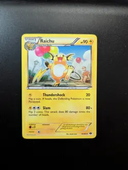 Pokemon TCG Raichu 40/99 Cosmo Holo Next Destinies - Image 1