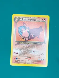 Dark Magcargo 18/105 Non Holo from Pokemon Neo Destiny LP - Image 1