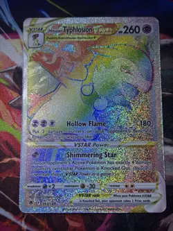 Pokemon TCG Hisuian Typhlosion VSTAR 193/189 Secret Rare Full Art Holo - Image 2