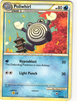 Poliwhirl Uncommon Pokemon TCG Unleashed 37/95 - Image 1