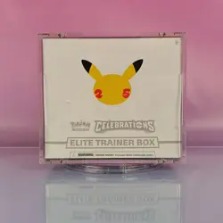CELEBRATIONS ELITE TRAINER BOX POKEMON ENGLISH OVP SEALED IM ACRYL - Image 1