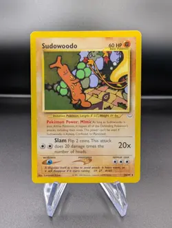 Sudowoodo 26/64 - Neo Revelation Regular Rare - Pokemon TCG - LP/MP - Image 1