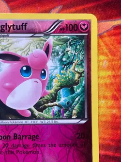 Wigglytuff 90/146 Reverse Holo Rare - 2014 Pokemon XY Base Set - NM - Image 3
