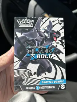 Pokemon Black Bolt TCG Scarlet & Violet Booster Bundle Factory Sealed NEW - Image 1