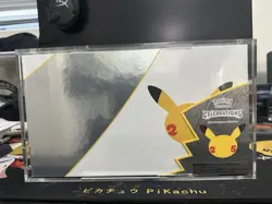 Pokemon TCG Celebrations Ultra-Premium Collection Box 2021 Sealed with Acrylic - Image 1