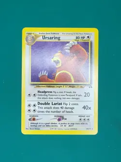 Ursaring 34/75 Non Holo from Pokemon Neo Discovery LP - Image 1