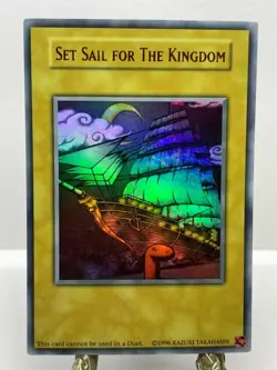 SET SAIL FOR THE KINGDOM HOLO KING OF GAMES: YUGI'S LEGENDARY DECKS YU-GI-OH - Image 1