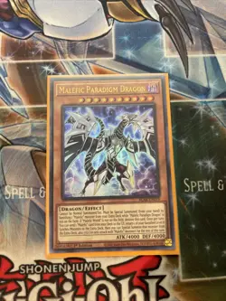 Malefic Paradigm Dragon BLAR-EN019 1st Edition Ultra Rare NM Yugioh - Image 1