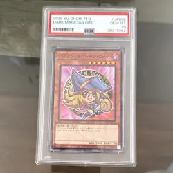 Konami Dark Magician Girl 2025 Yu-Gi-Oh! 711E JP002 PSA 10 Gem Mint - Image 1