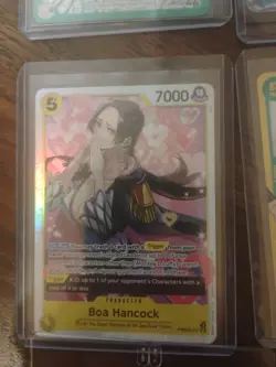 One Piece TCG English Lot of 15 ALT ART, LeaderSecret Rare, SR, Boa, Luffy, Ect - Image 3