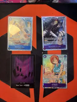 One Piece Card Lot English. Vivi, Rosinante &law, Nami, Doflamingo Don!! - Image 1