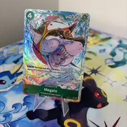 One Piece Card Game 🏴‍☠EB04-018 Megalo R NM Alt Art Foil ENGLISH - Image 1