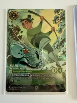 Disney Lorcana TCG Mulan - Resourceful Recruit (69/204) (Foil) Winterspell - Image 2