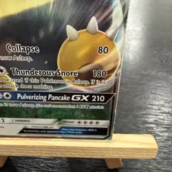 Pokemon - Snorlax GX SM05 SM Promos Holo Card (2016) - Image 4