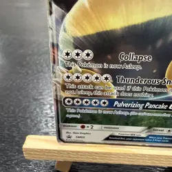 Pokemon - Snorlax GX SM05 SM Promos Holo Card (2016) - Image 5
