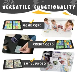 Trading Card Binder 9 Pocket,Card Binder 900 Pockets,Card Book Holder Cards - Image 2