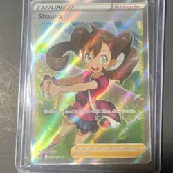 Pokemon TCG Shauna 263/264 Swsh08: Fusion Strike Full Art Holo Ultra Rare Card - Image 1