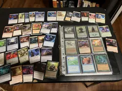 MTG Binder Variety Of Magic The Gathering Cards - Vintage -Onward!+ Mythic/rare! - Image 1