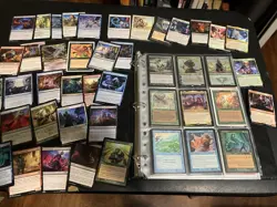 MTG Binder Variety Of Magic The Gathering Cards - Vintage -Onward!+ Mythic/rare! - Image 2