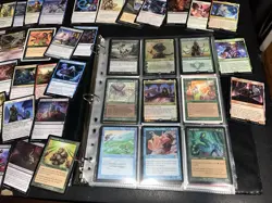 MTG Binder Variety Of Magic The Gathering Cards - Vintage -Onward!+ Mythic/rare! - Image 3