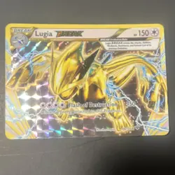 Pokemon TCG Lugia BREAK 79/124 Fates Collide Holo Rare 150 HP Card - Image 1