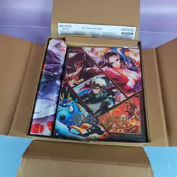 BINDER/PLAYMAT/10 SEALED DON!! CARDS ONE PIECE BOA HANCOCK 2ND ANN GIFT BOX CH 1 - Image 1