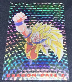 Dragon Ball Z DBZ 1989 Trading Card Bird Studio Series 2 Holo #100 Son Goku - Image 1