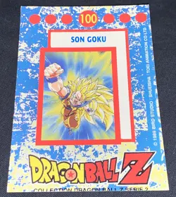 Dragon Ball Z DBZ 1989 Trading Card Bird Studio Series 2 Holo #100 Son Goku - Image 3