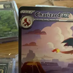 Pokemon TCG Charizard EX Scarlet & Violet 151 Card Sir 199/165 See Photos - Image 4