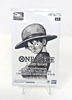 One Piece Card Game ENGLISH 3rd Anniversary! Treasure Campaign Promo Pack SEALED - Image 1