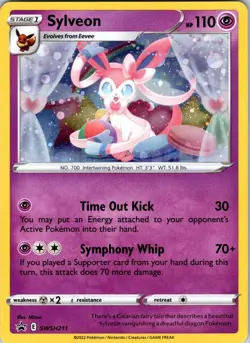 Sylveon - SWSH211 SWSH: Sword & Shield Promo Cards Pokemon NM Holo - Image 1