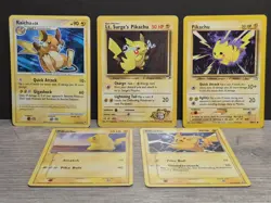 Pikachu Card Lot Pokemon Card Tcg Wotc Gym Challenge Neo Arceus - Image 1