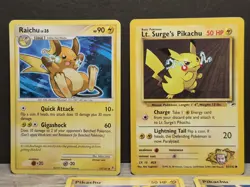 Pikachu Card Lot Pokemon Card Tcg Wotc Gym Challenge Neo Arceus - Image 2