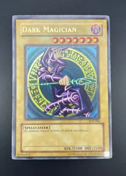 Yu-Gi-Oh! Dark Magician SDY-006 YuGiOh Starter Deck YuGi Set Holo Rare Card - Image 1