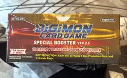 New Sealed Digimon Card Game Special Booster Ver 2.5 Booster Box BT 19-20 x1 - Image 4