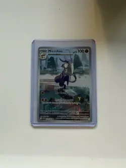 Pokemon TCG White Flare Mienshao Full Art Illustration Card 134/086 - Image 1