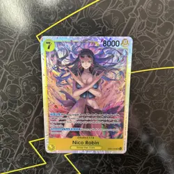 Nico Robin EB03-055 SR Super Rare Extra Booster Heroines Edition One Piece Card - Image 1