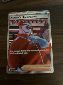 Xerosic's Machinations 089/064 Full Art NM/M Shrouded Fable Pokemon Card - Image 1