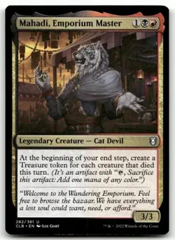 Mahadi, Emporium Master - Baldur's Gate MTG NM Regular - Image 1